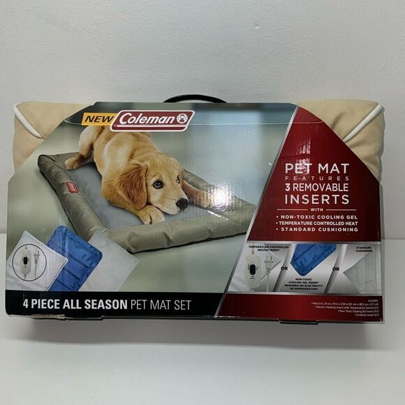 🔥 Coleman 4pc dog mat set for all season - Picture 1 of 8